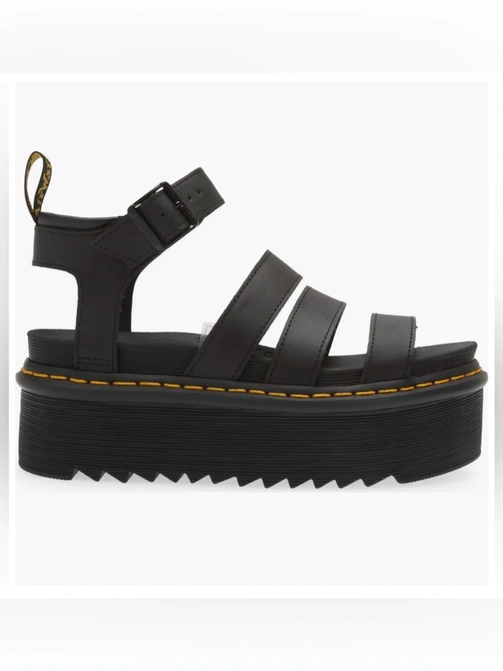 Dr. Martens Blair Quad Platform Strappy Sandal Women’s size 6